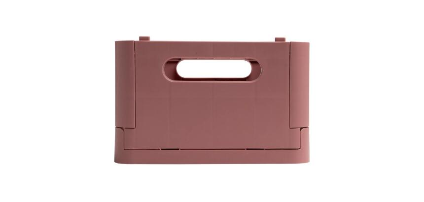 Caja plegable SMARTCASE Skandi - 276x188x120 mm, A5+ - Rosa viejo
