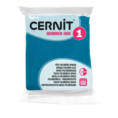 Cernit n°1 56 g Bleu canard - Bleu canard