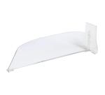 Séparation médiane horizontal A4 (jeu de 2 pièces) - Cristal