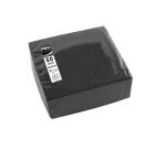 Serviette cocktail, 200 x 200 mm, noir