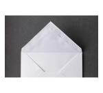 20 enveloppes Vélin doublées C6 (114x162mm)gommées - extra blanc