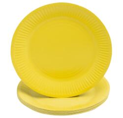 Platos de cartón sin plástico - Ø 23 cm