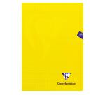 Cahier piqué Mimesys A4 140 pages grands carreaux couverture polypropylène Couleur aléatoire - Assortis