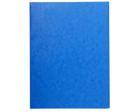 3 Flap Folder without Elastic Straps 400gsm Hard glazed mottled premium pressboard A4 - Assorted colours