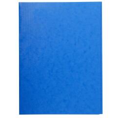 3 Flap Folder without Elastic Straps 400gsm Hard glazed mottled premium pressboard A4 - Assorted colours