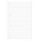 Cahier reliure intégrale A4+ 160 pages détachables perforées 4 trous ligné + marge pleine à droite - Bleu