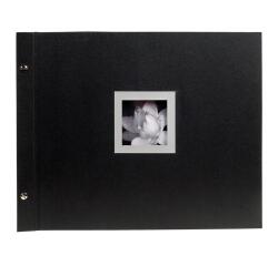 Album à vis 37x29cm 40p CEREMONY - Nero