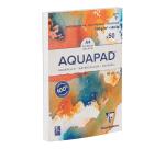 Goldline Aquapad bloc collé 50F A4 300g
