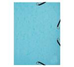 Chemise 3 rabats à élastiques Aquarel + 25 fiches bristol A5 - 4 couleurs assorties - Couleurs assorties