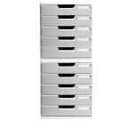 Módulo A4, cajones cerrados + 5 alturas + STOP de seguridad, tamaño: 5 X 54mm OFFICE