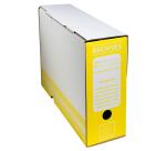 Boite archive Dos 100mm carton ondulé couleurs - 25x34cm