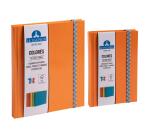 Carnet Iderama 220x170, 192 pages lignées - Orange