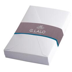 20 enveloppes 90x140mm Vélin doublées gommées - extra blanc