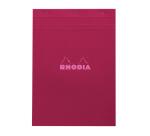 Bloc agrafé Rhodia Couleurs Prune N°18 A4 21x29,7 cm - Prune