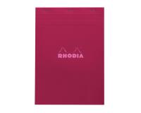 Bloc agrafé Rhodia Couleurs Prune N°18 A4 21x29,7 cm - Prune