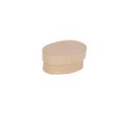 Mini boîte ovale 7x4,5x3cm - Kraft