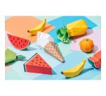 PAPIER COULEUR RECYCLÉ, Paquet de 10 feuilles 270g/m2 sous/film au format 50x65cm - Bleu pétrole