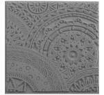 Cernit plaque de texture Stars - Gris