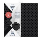 PAPIER FLOQUÉ, Pochette de 5 feuilles 185g/m2 au format 30.5x30.5cm - Assortiment