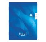 Cahier piqué 8000 CARTE 17x22 cm 48 pages grands carreaux 90 g - Assortis