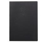 Crok'Book carnet piqué 20F A4 160g F - Noir