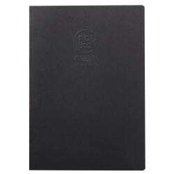 Crok'Book carnet piqué 20F A4 160g F - Noir