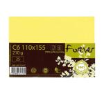 Carte 110x155 FOREVER 210g pqt 25