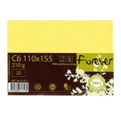 Carte 110x155 FOREVER 210g pqt 25