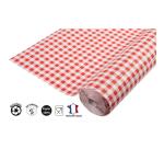 Nappe en rouleau papier gaufré Toile de lin - 20x1,18m