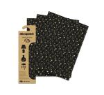 Pochette 3 Feuilles Foil Ref 888 - Noir & Blanc