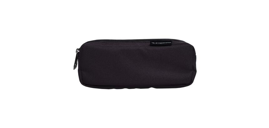 Pencil case rectangle 2comp Dobble black - Black