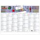 Calendrier Ecriture 43 x 33,5 cm Septembre 2025 à Septembre 2026