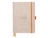 Rhodiarama Goalbook souple A5 240 pages petits carreaux 5x5 papier ivoire 90g - Beige