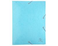 Boite de classement carte lustrée gaufrée pelliculée 1928 - dos de 40mm - A4 - Couleurs assorties