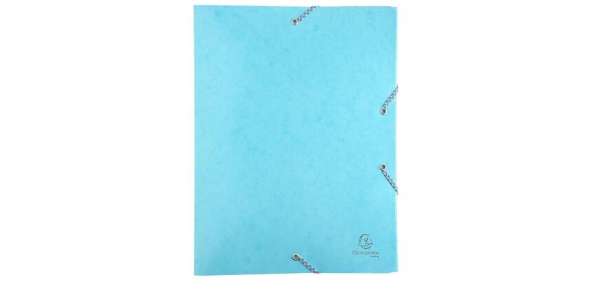 Boite de classement carte lustrée gaufrée pelliculée 1928 - dos de 40mm - A4 - Couleurs assorties