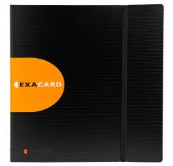 Porta-tarjetas de visita amovibles con espiral - (Vistas: 320 Fundas: 20) - 26,5x25cm para 26,5x25cm - Negro