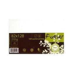 Carte 82x128 FOREVER 210g pqt 25
