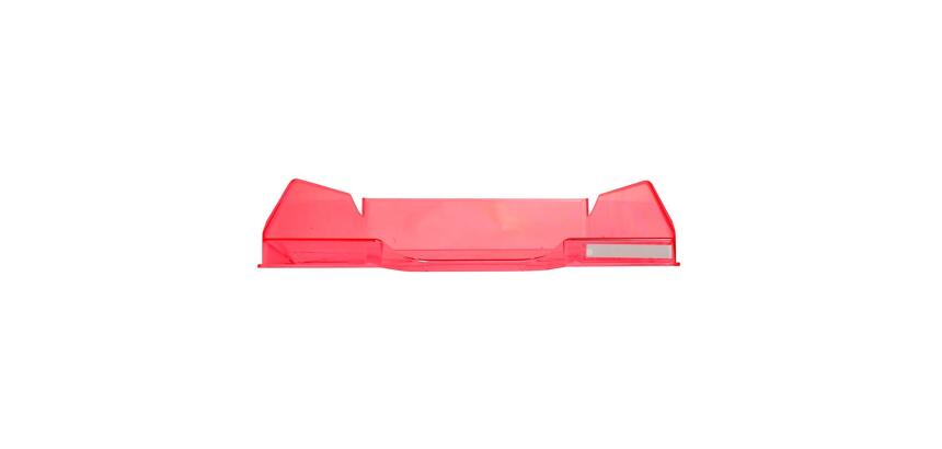 Corbeille à courrier Combo Midi transparent