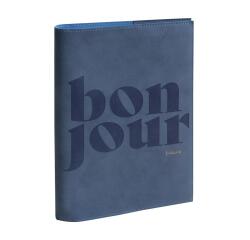 Notebook Nubia ligné - Bleu