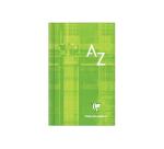 Répertoire brochure rembordée rigide 7,5x12cm 128 pages petits carreaux Couleur aléatoire - Assortis