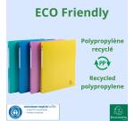 Classeur 2 anneaux 15mm polypropylène Forever Young - A4 - Couleurs assorties