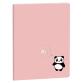 Notebook Cute Friends ligné Panda 15 x 21 cm - Visuel