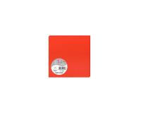 Paquet de 25 cartes simples Pollen 135x135mm 210g/m² - Rouge corail