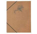 Chemise à élastique 3 rabats Flying Spirit Kraft 24x32cm motifs assortis - Brun