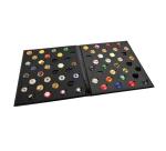 Album de collection pour 64 capsules de Champagne - 29x32,5 cm - Noir