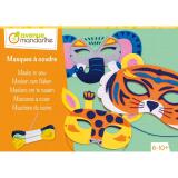 Boîte créative, Masques à coudre, Animaux de la savane