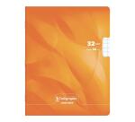 Cahier piqué 8000 CARTE 17x22 cm 32 pages grands carreaux 90 g - Assortis