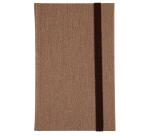 Carnet Nature 170x110, 192 pages lignées - Brun