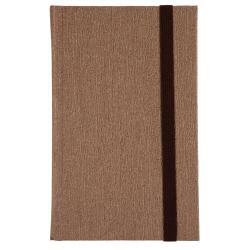 Le dauphin notebook 170x110, 192 lined pages - chestnut brown