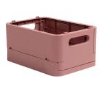 Caja plegable SMARTCASE Skandi - 188x138x95 mm, A6+ - Rosa viejo